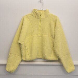 Women's Yellow Fleece Sweater